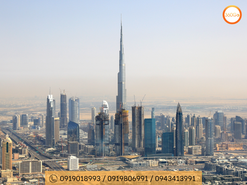 Burj Khalifa – Tòa nhà cao nhất thế giới- Du lịch 360go